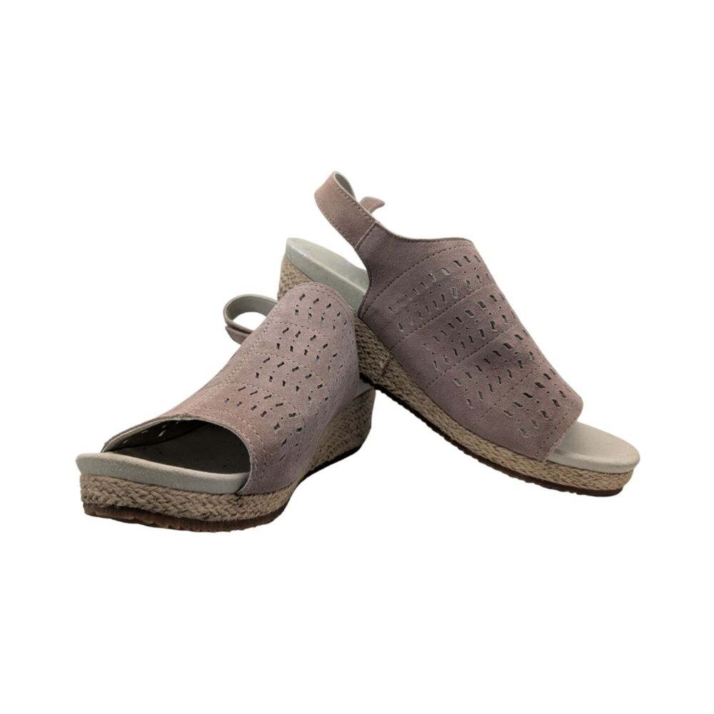Propet Perforated Espadrille Sandals Size Womens 9